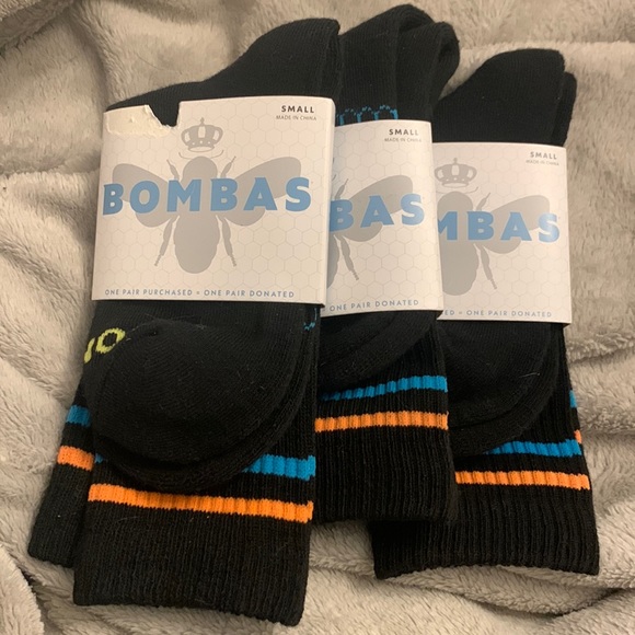 Bombas Accessories - Bombas size Small socks 3 pair